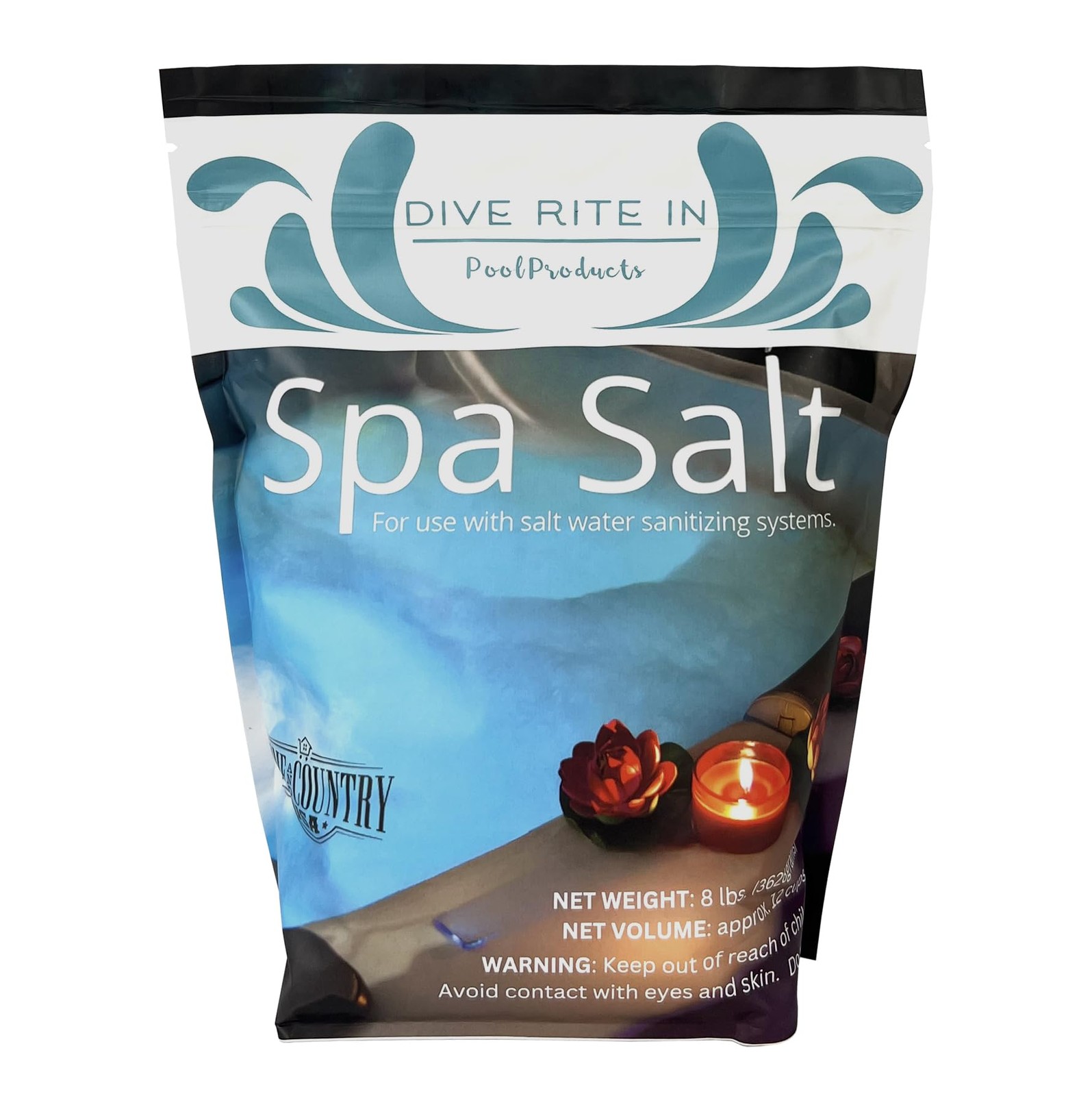 Dive Rite in Hot Tub Salt and Spa Salt for All Salt Water Systems Including H…
