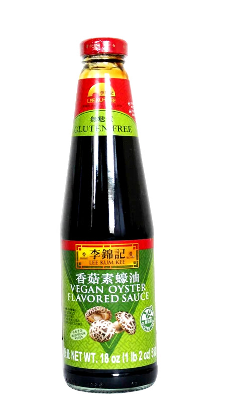 Lee Kum Kee Vegan Oyster Flavored Sauce Gluten Free 18 oz(Pack of 12)~05/04/2026