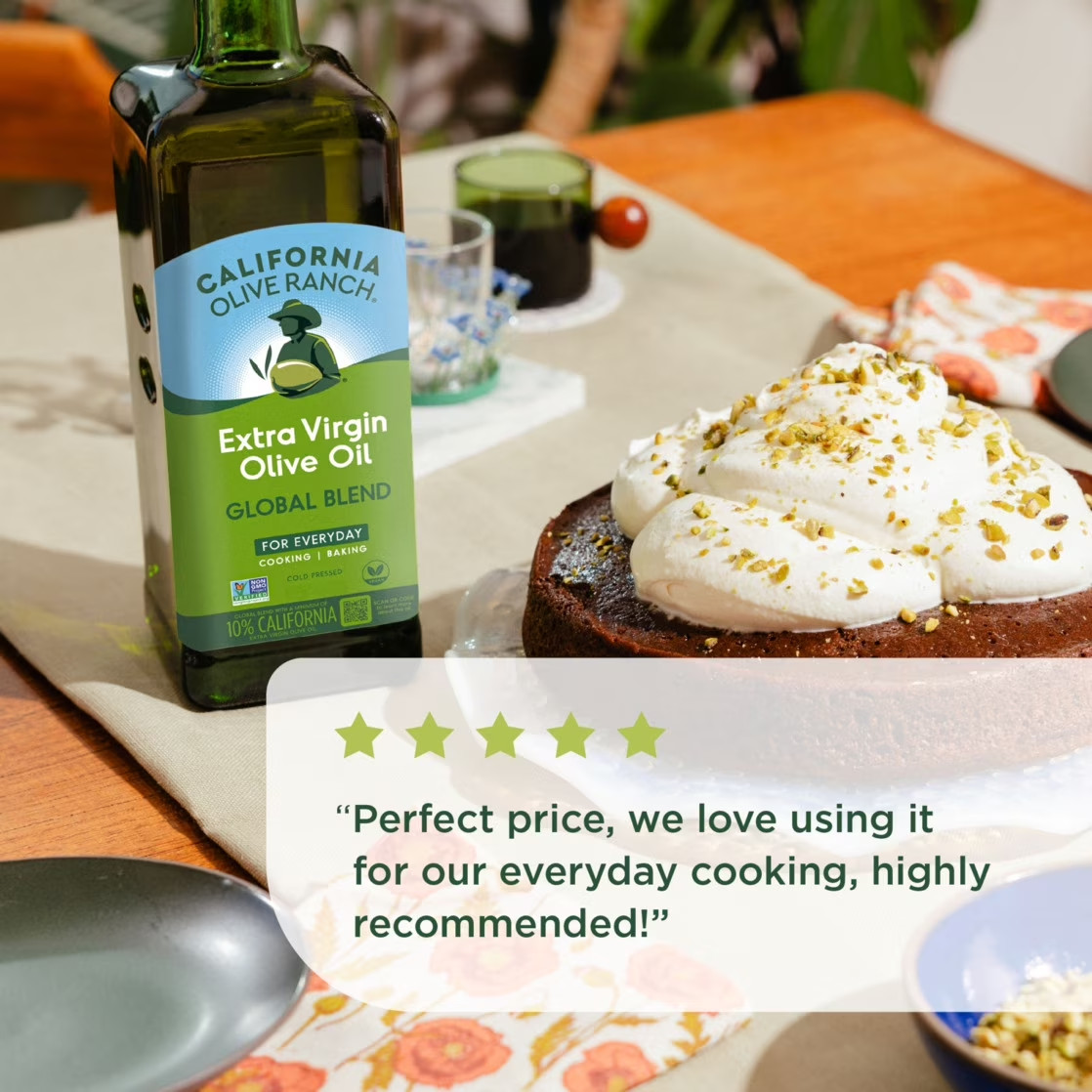 California Olive Ranch Global Blend Extra Virgin Olive Oil 16.9 fl oz Cold Press