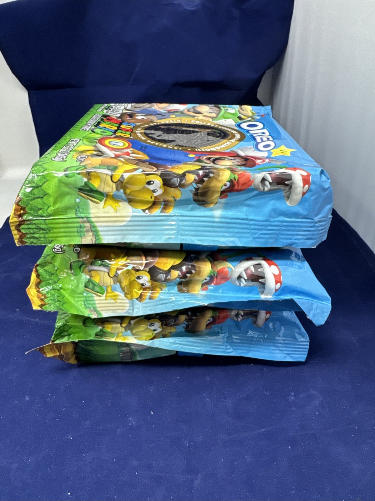 Lot Of 3 Packs MARIO Bros Oreo Limited Edition Cookies- Sealed/Exp Nov2023