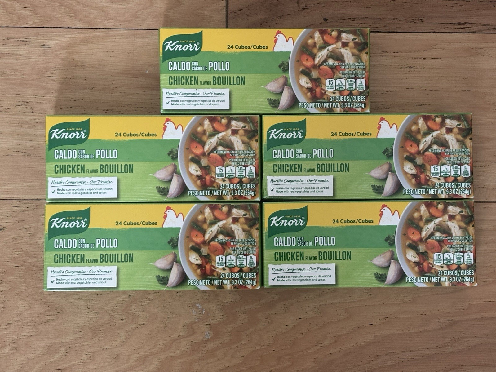 Knorr Chicken Flavor Bouillon Cubes 120 Cubes FEB 2027 SHIPS NOW