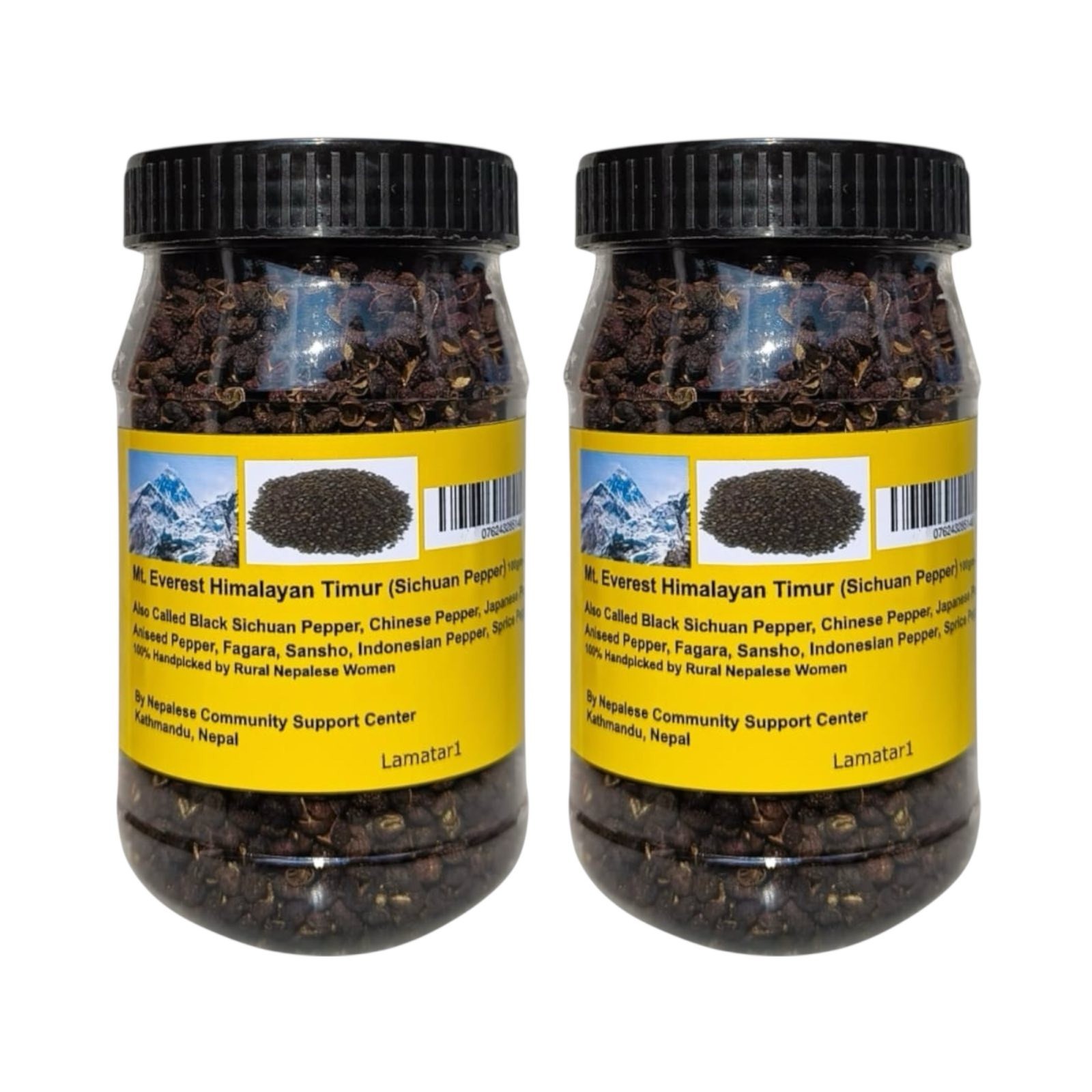 Lamatar1 Black Sichuan Pepper 3.5 Oz Himalayan Timur from Nepal