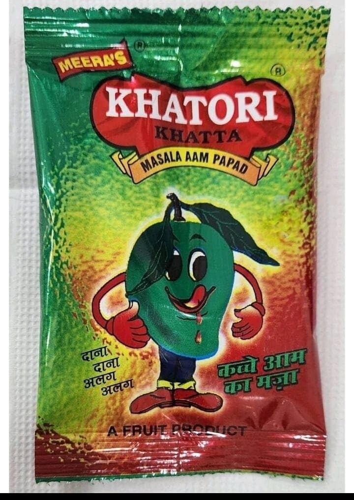 Khatori Khataa Meetha Masala Aam Papad / Annardana Goli 30 Sachets