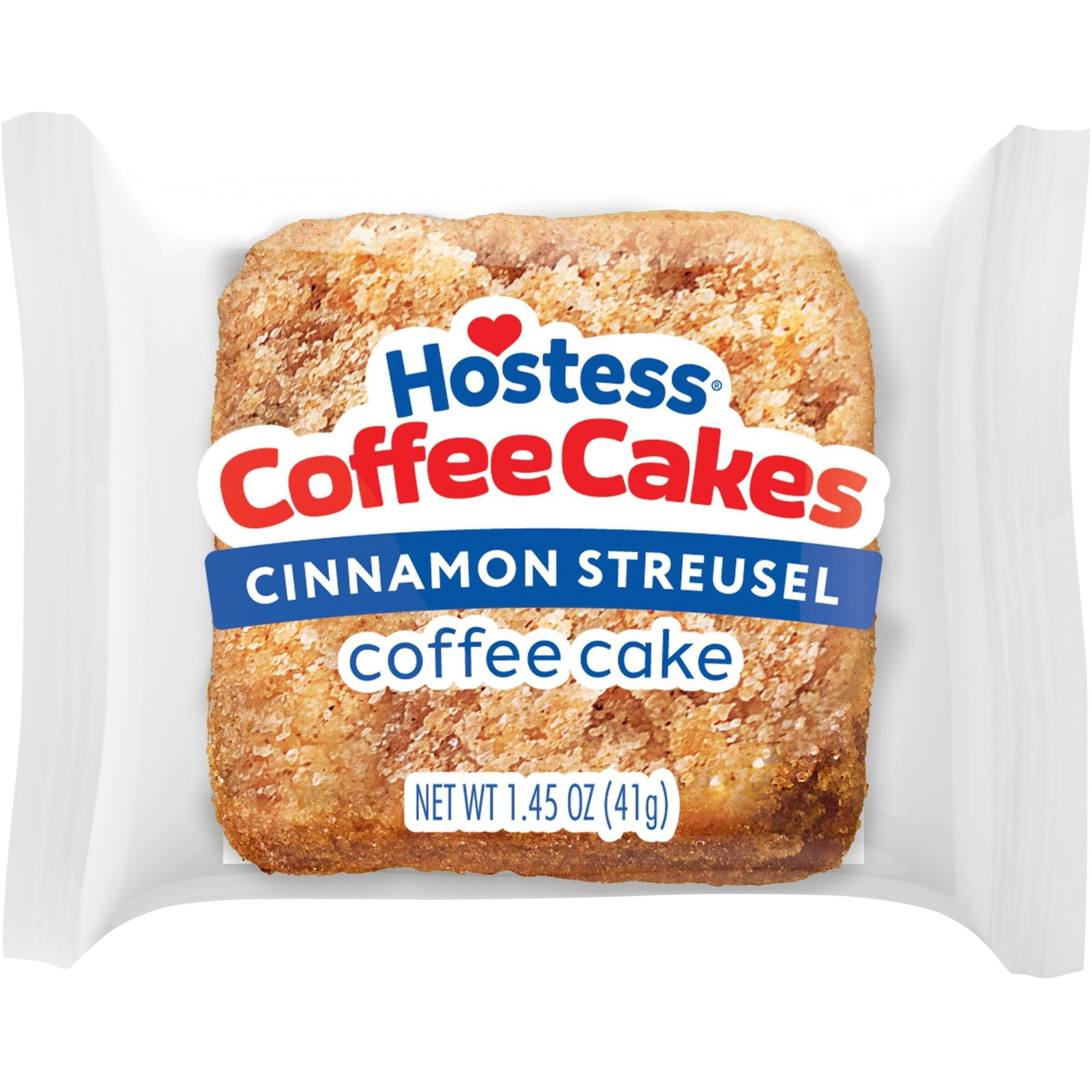 Hostess Cinnamon Streusel Coffee Cake, 1.44 oz., 32 pk.