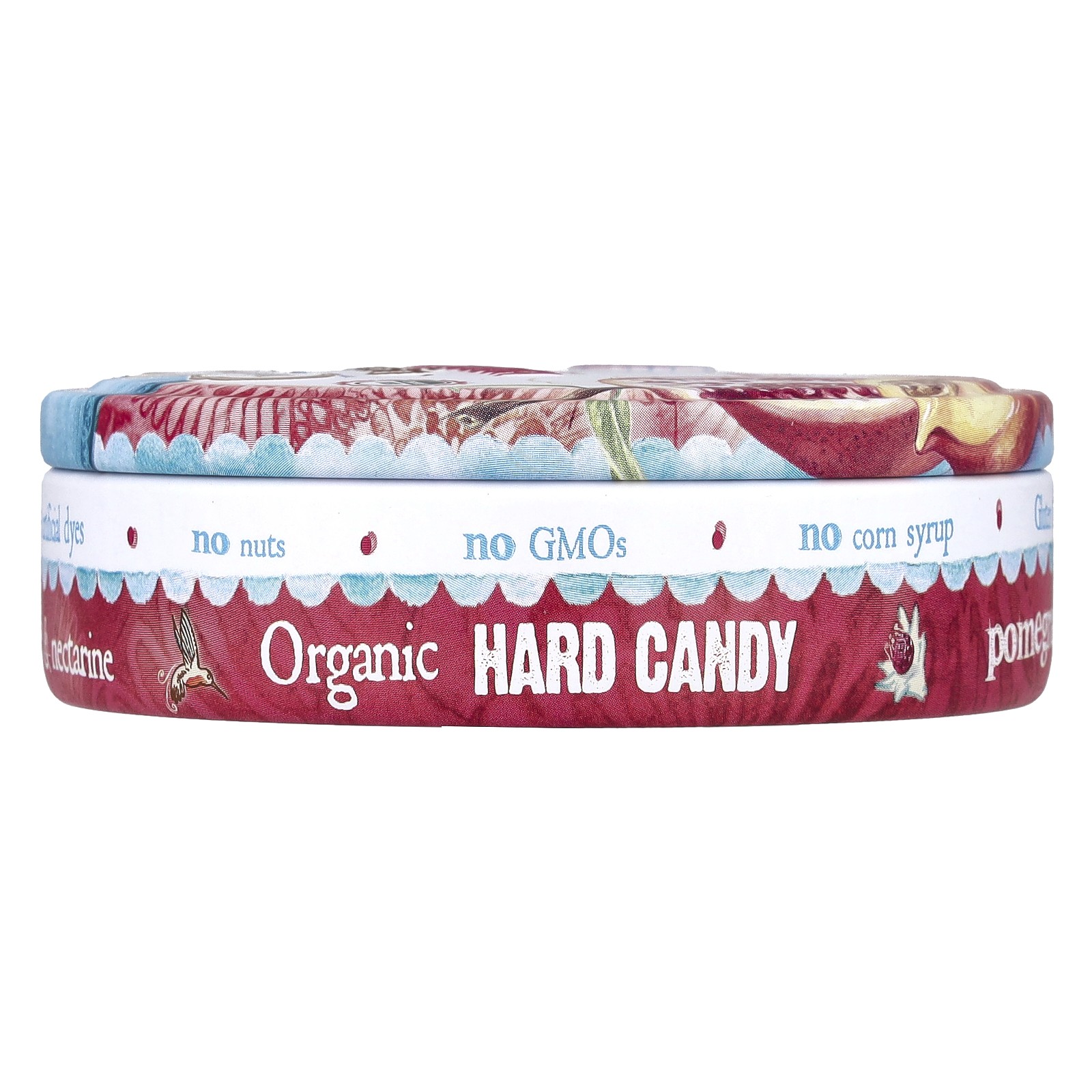 Organic Hard Candy, Pomegranate & Nectarine, 2 oz (57 g)
