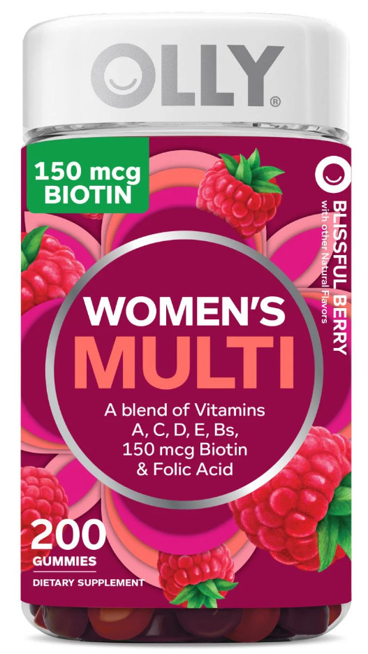 OLLY Women’s Health & Immune Support Multivitamin Gummies, 200 ct.