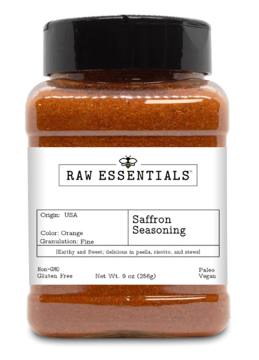 Saffron Seasoning – Earthy and Sweet – Delicious in Paella, Risotto, and Stew…