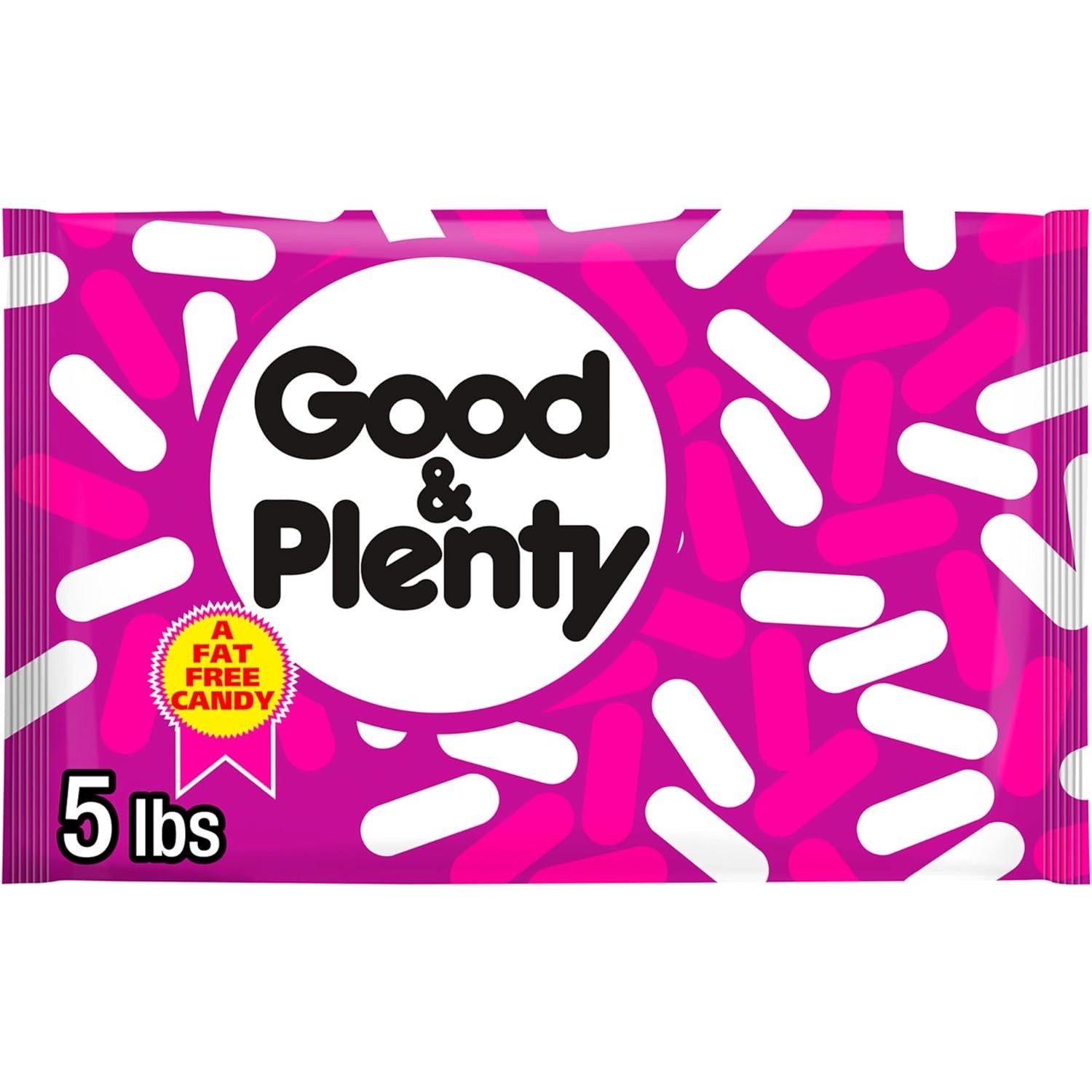 Licorice Fat Free, Candy Bulk Bag, 5 lbs