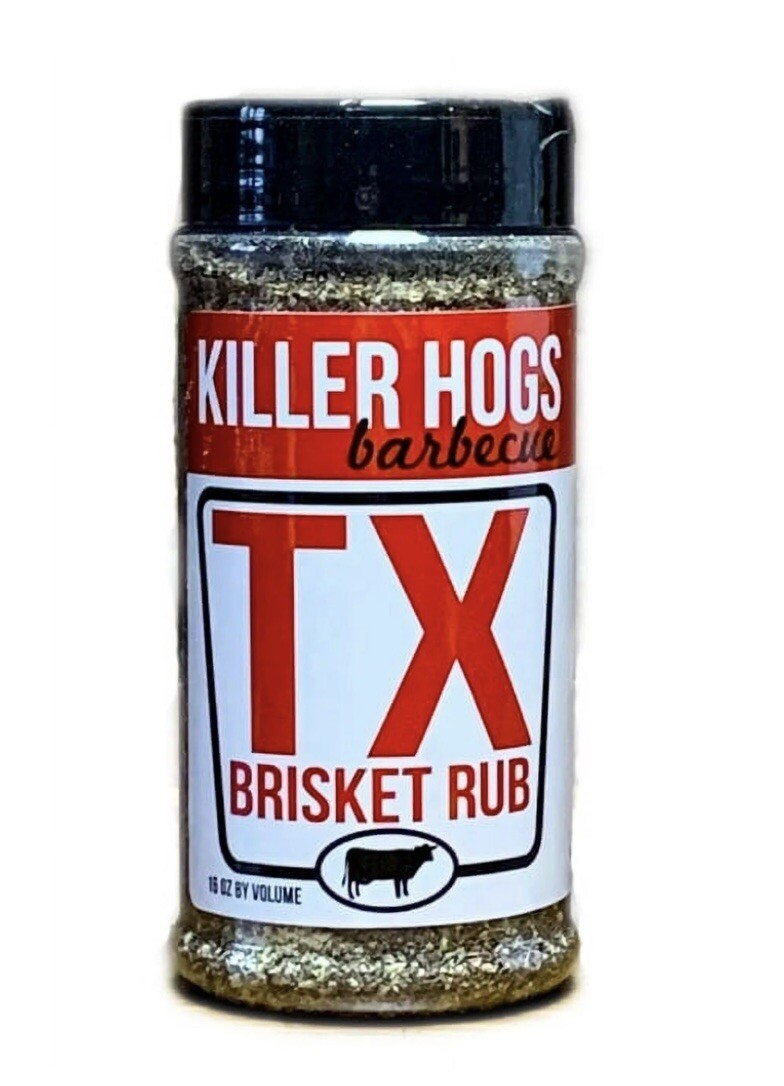 Killer Hogs BBQ TX BRISKET RUB Championship & Grill Seasoning for Brisket & More