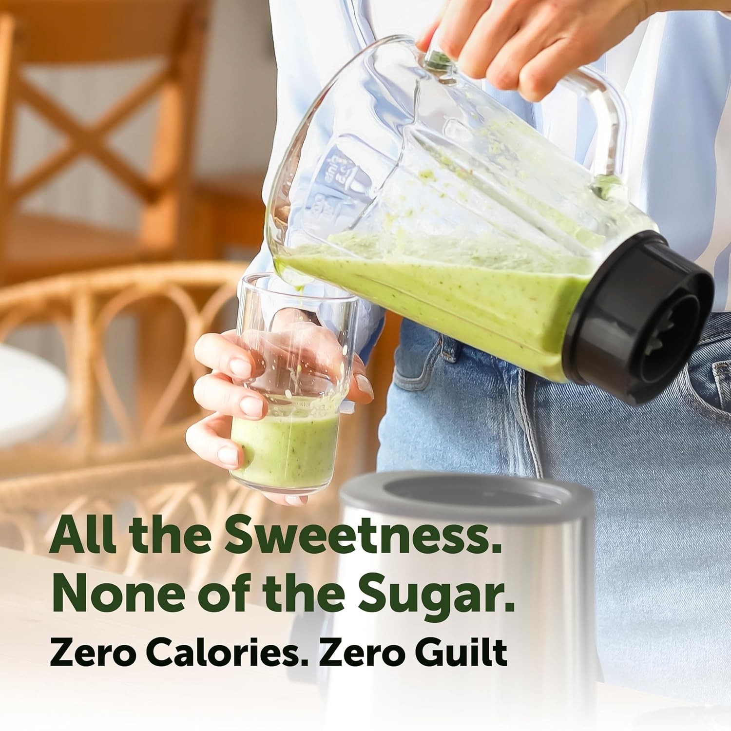 Stevia Sweetener Powder with Allulose, 4 lb 64 oz | Zero-Calorie Sugar Substi…