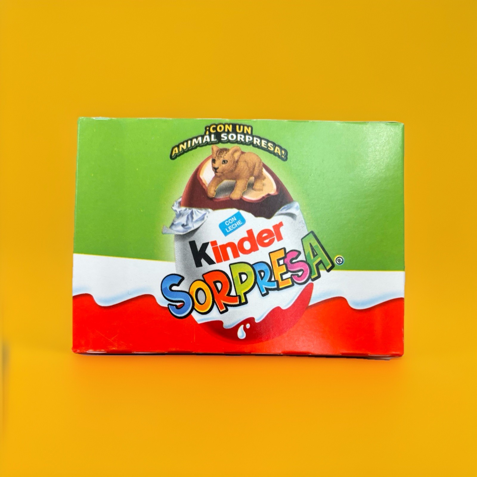 4-Pack Kinder Surprise Chocolate Eggs (2pc Boxes) (20g Eggs) (Animal Kingdom)