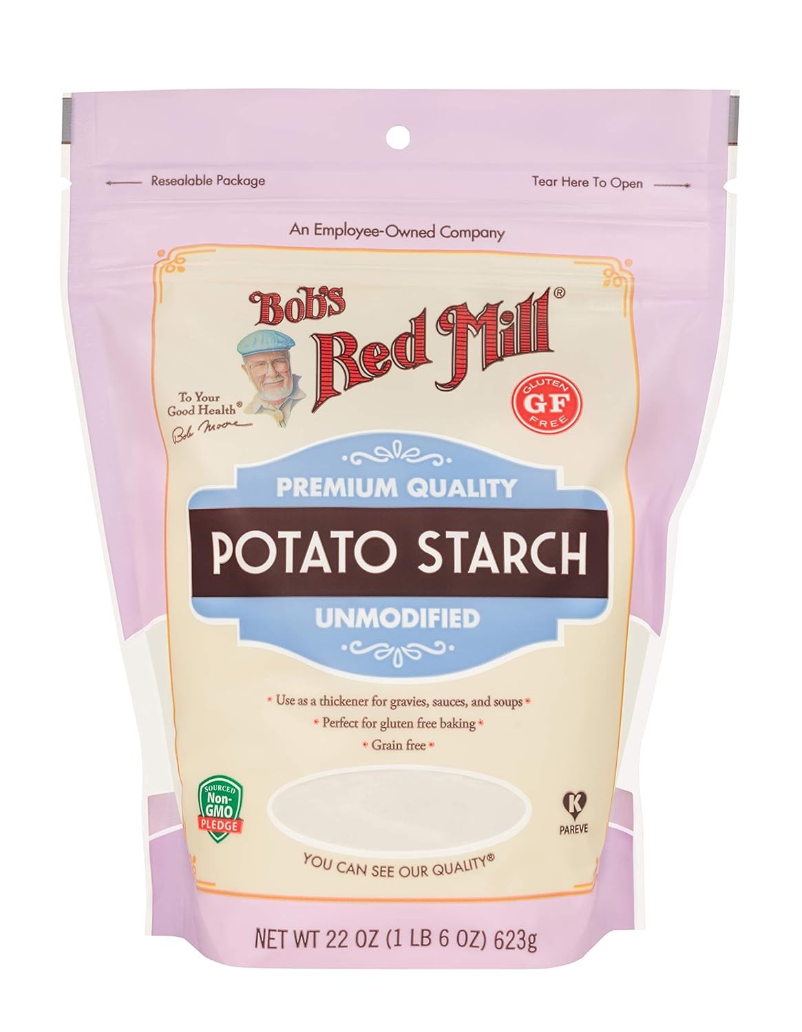 Bob’S Red Mill Unmodified Potato Starch Gf 22 Oz Pack Of 1