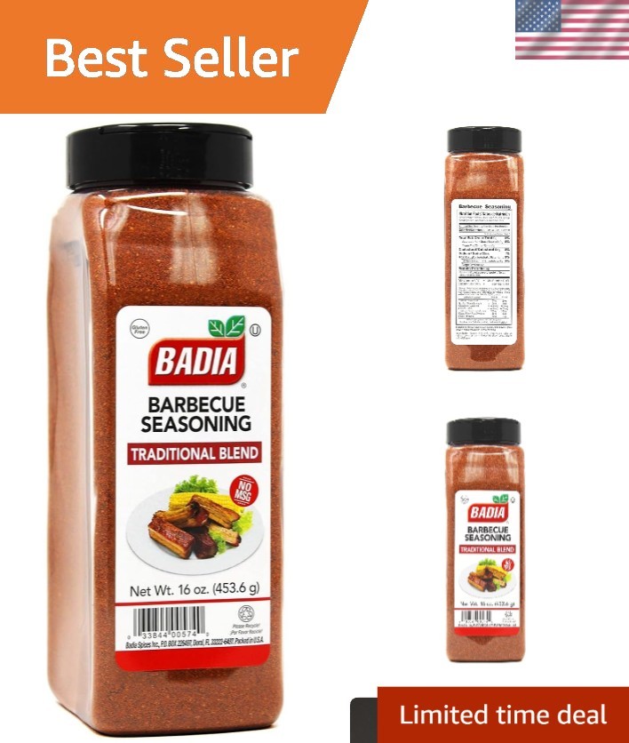 Authentic Traditional Barbecue Seasoning 16 oz – Perfect for Ribs & Chicken