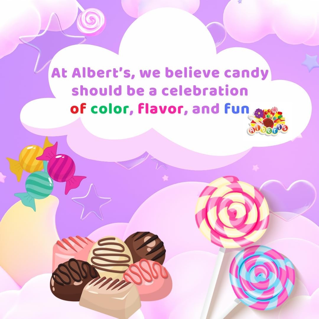 Albert’s Chews 240 Count Candy- Fruit Chews – pack of 1 bag