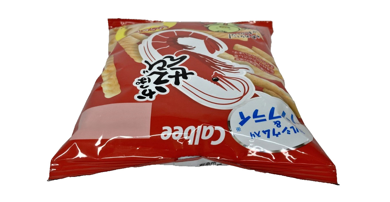 Japan Crispy Shrimp Snack Calbee Kappa Ebisen Shrimp Chips 26 g × 24 bags