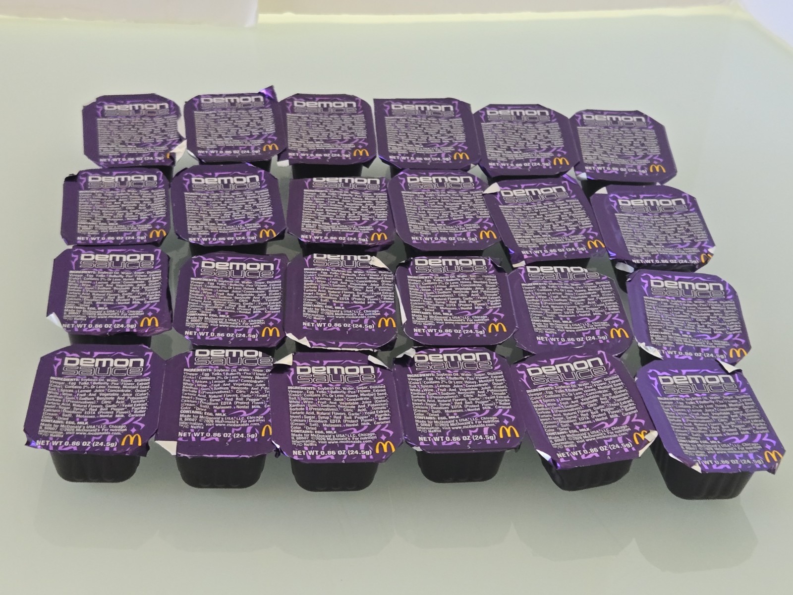 2026 McDonald’s K-Pop Demon Dipping Sauce 26 Count