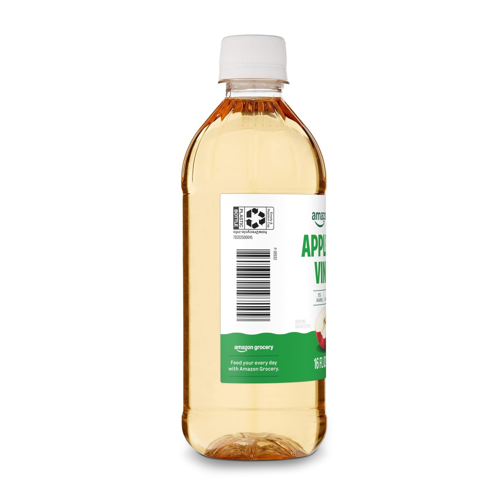 Amazon Grocery, Apple Cider Vinegar, No Artificial Flavors, 16 Fl Oz