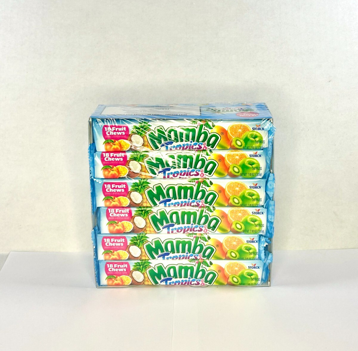 Mamba Tropics Fruit Chew Candy Bulk Candy *Pick Pack* 24 packs 2.80 oz Box