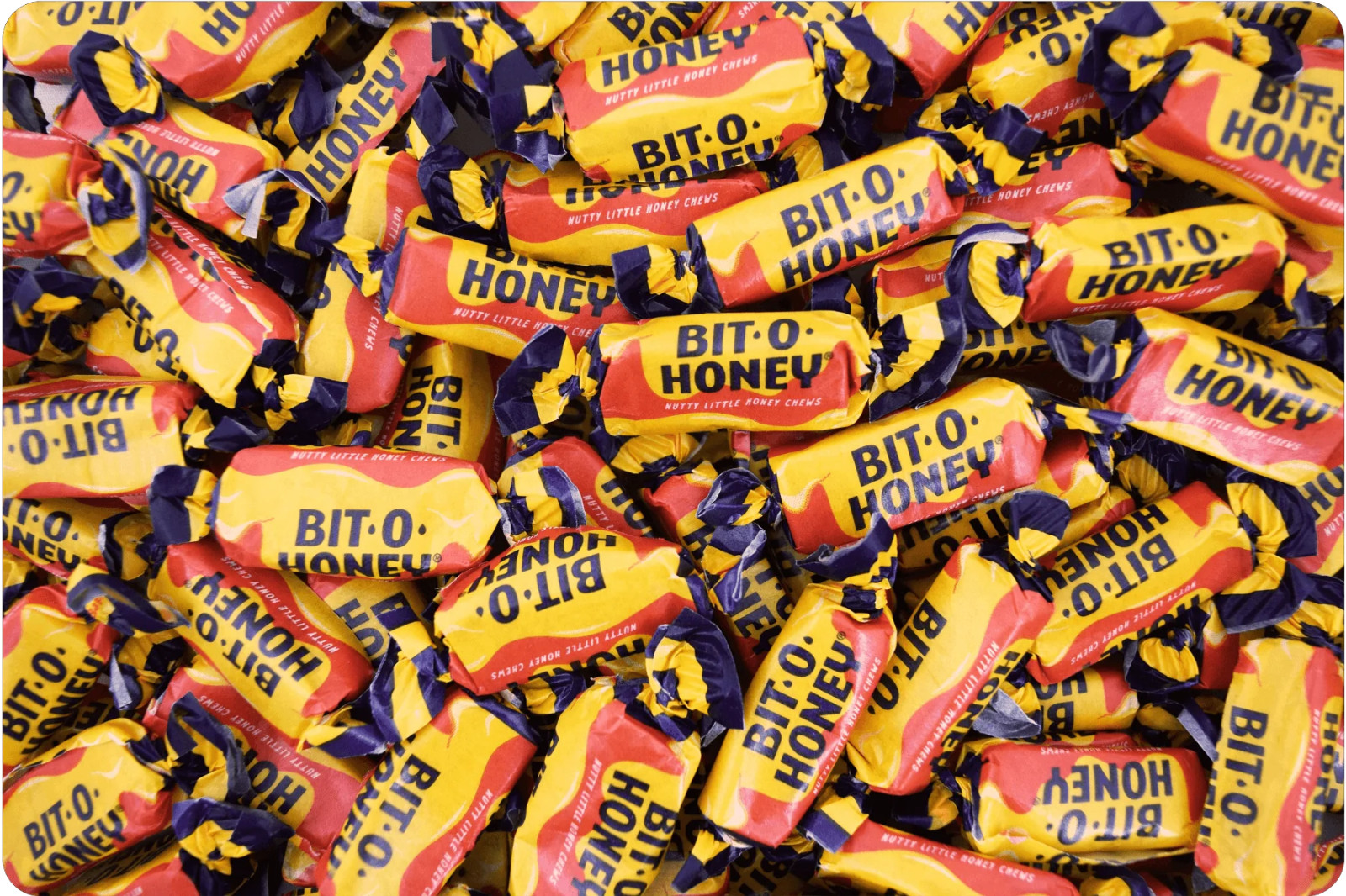 Bit-O-Honey Factory Sealed 30lbs Case – by Spangler Candy – Fresh Bulk Candy