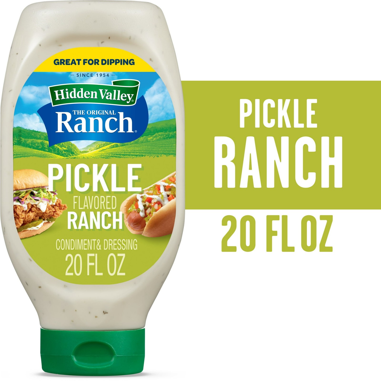 Pickle Ranch Sauce–20oz Dressing, Topping & Dipping,Free shipping in 2 days..