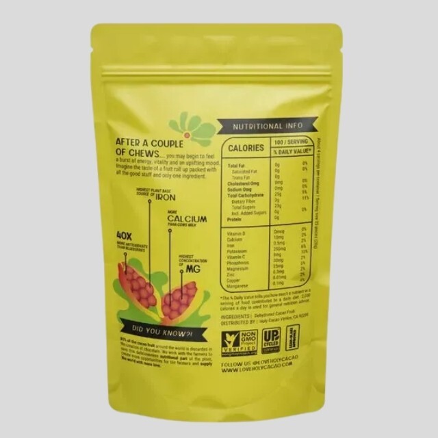 Premium Dried Cacao Fruit – Delicious Super Treat with Rich, Natural Flavor