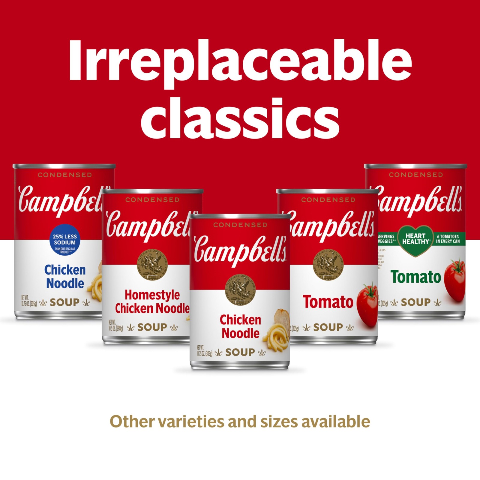 Campbell’s Condensed Chicken Noodle Soup, 10.75 Ounce Can (Pack of 4)