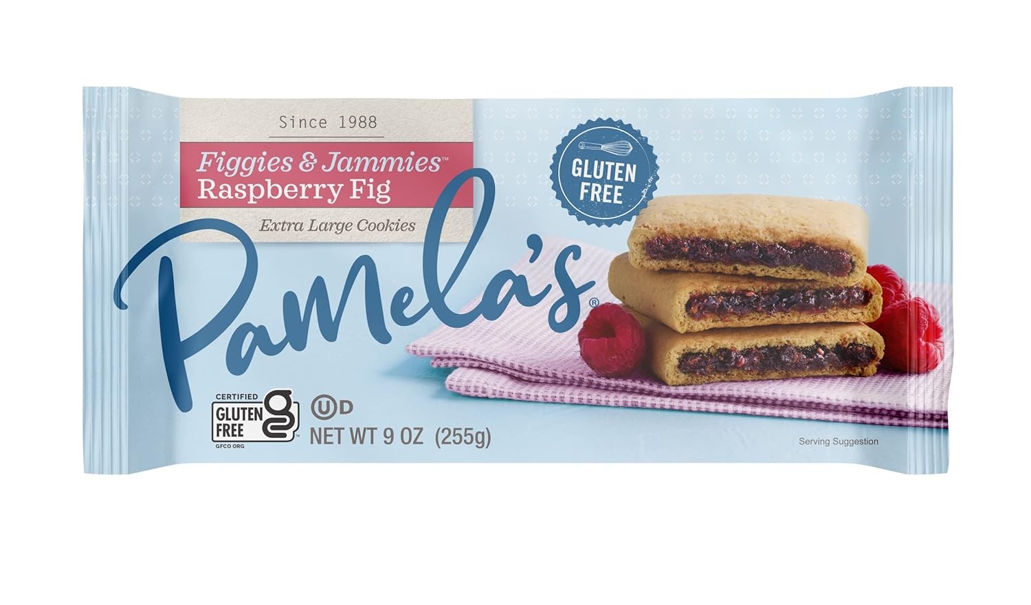 Pamela’s Products Figgies and Jammies Extra Large Cookies, 9 Ounce