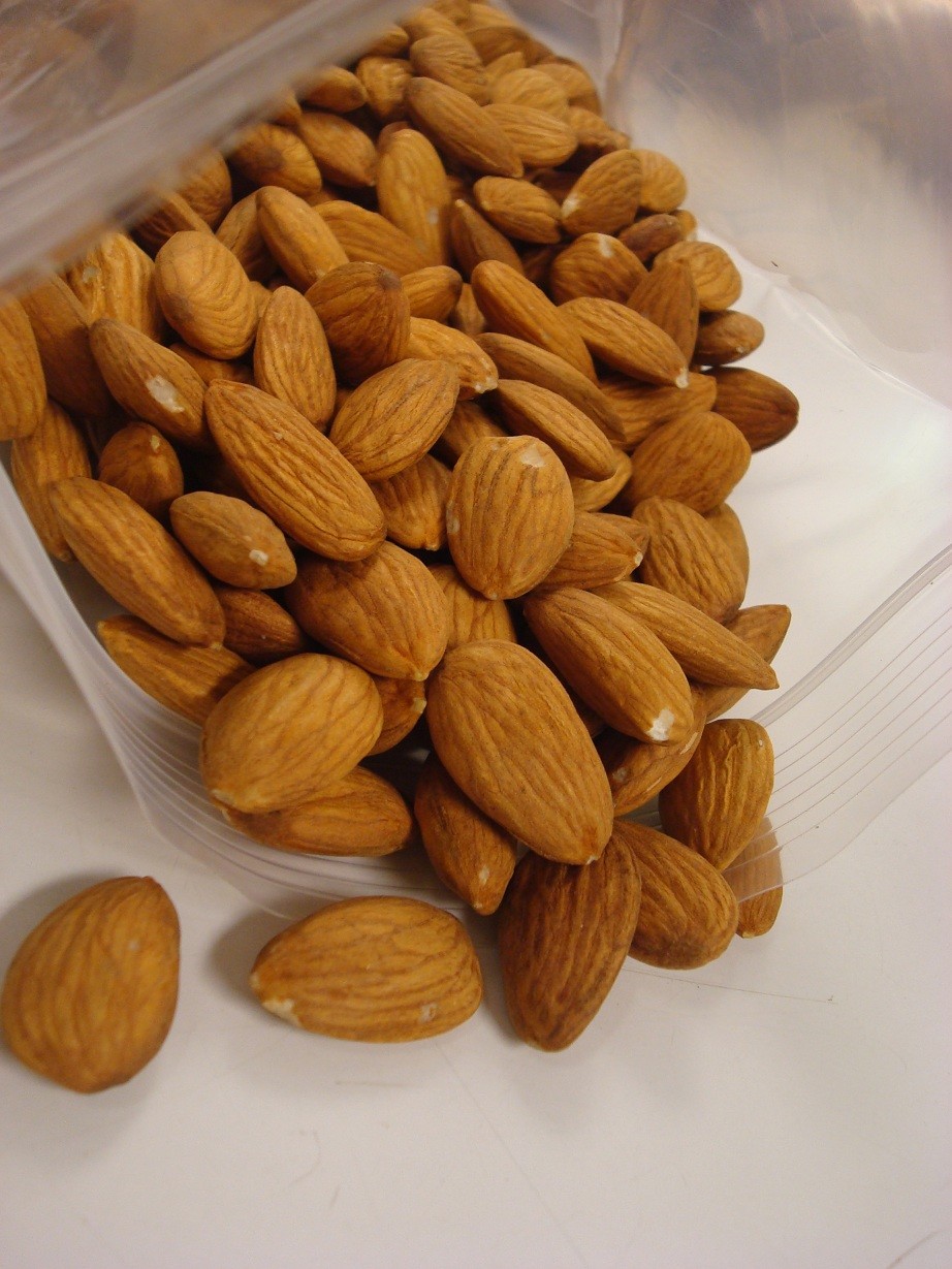 Shelled Raw Almonds NOT PIECES Fresh Resealable Bag 11 oz. to 25 lbs.AgroSun