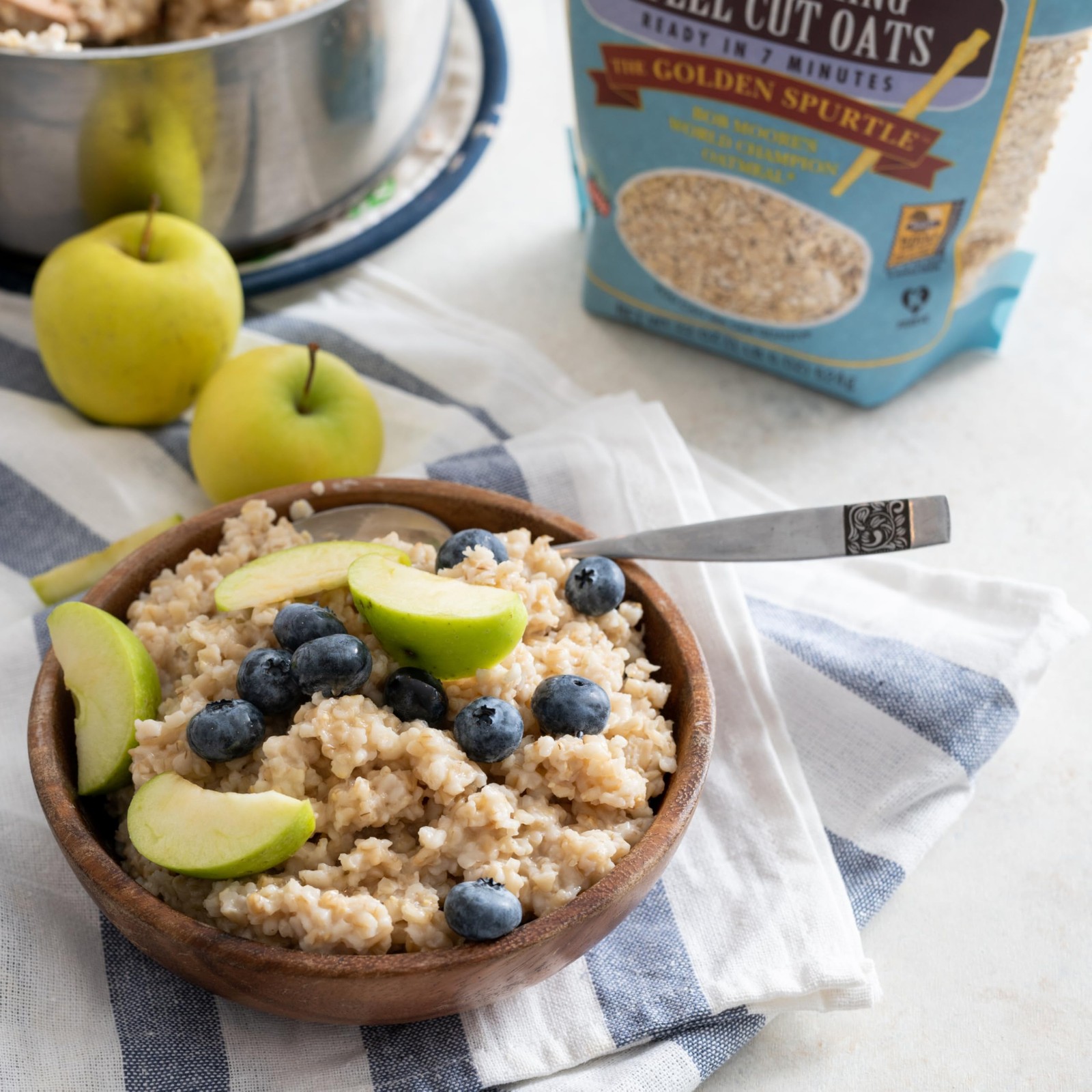 Steel Cut Oats, 24oz (Pack of 4) – Non GMO, Whole Grain, Vegan, Kosher