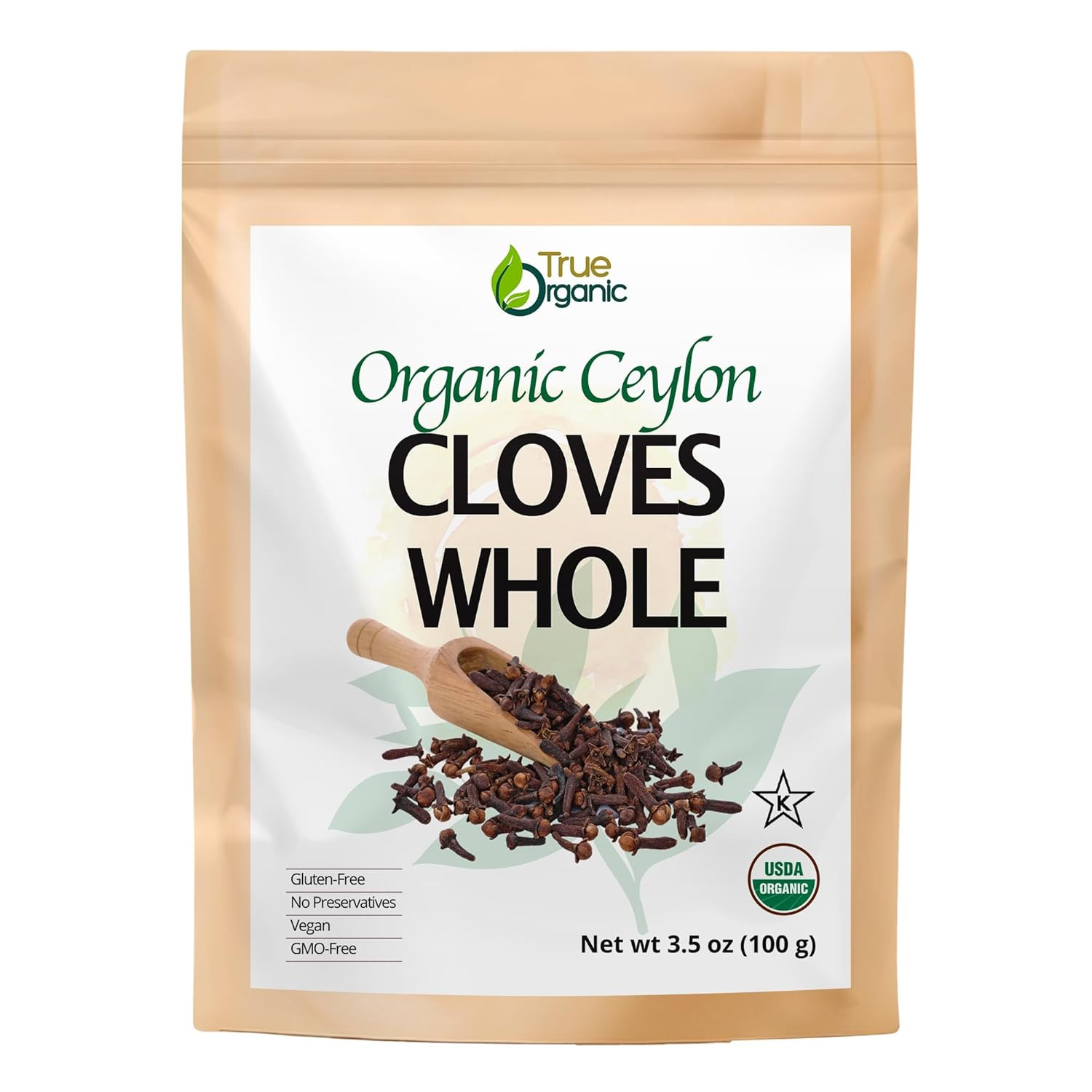 Ceylon Cloves Whole, 3.5 Ounces, Premium Quality, USDA Organic & Kosher Certi…