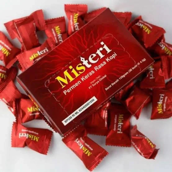 30 Pcs per Box Confectionery Snack – Hard Candy Sweet Mister i Coffee Flavor