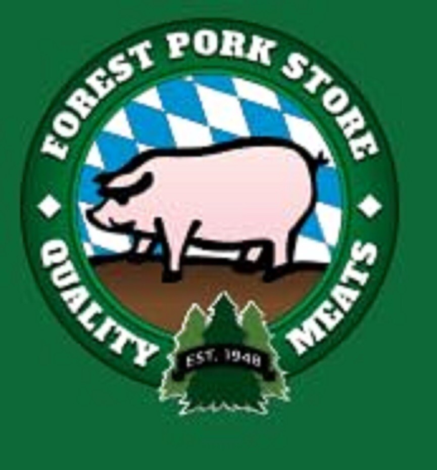 German Double Smoked Bacon Chunk 2Lbs By Forest Pork Store