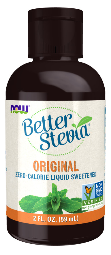 NOW Foods BetterStevia Liquid Original 2 fl oz 09/2029EXP