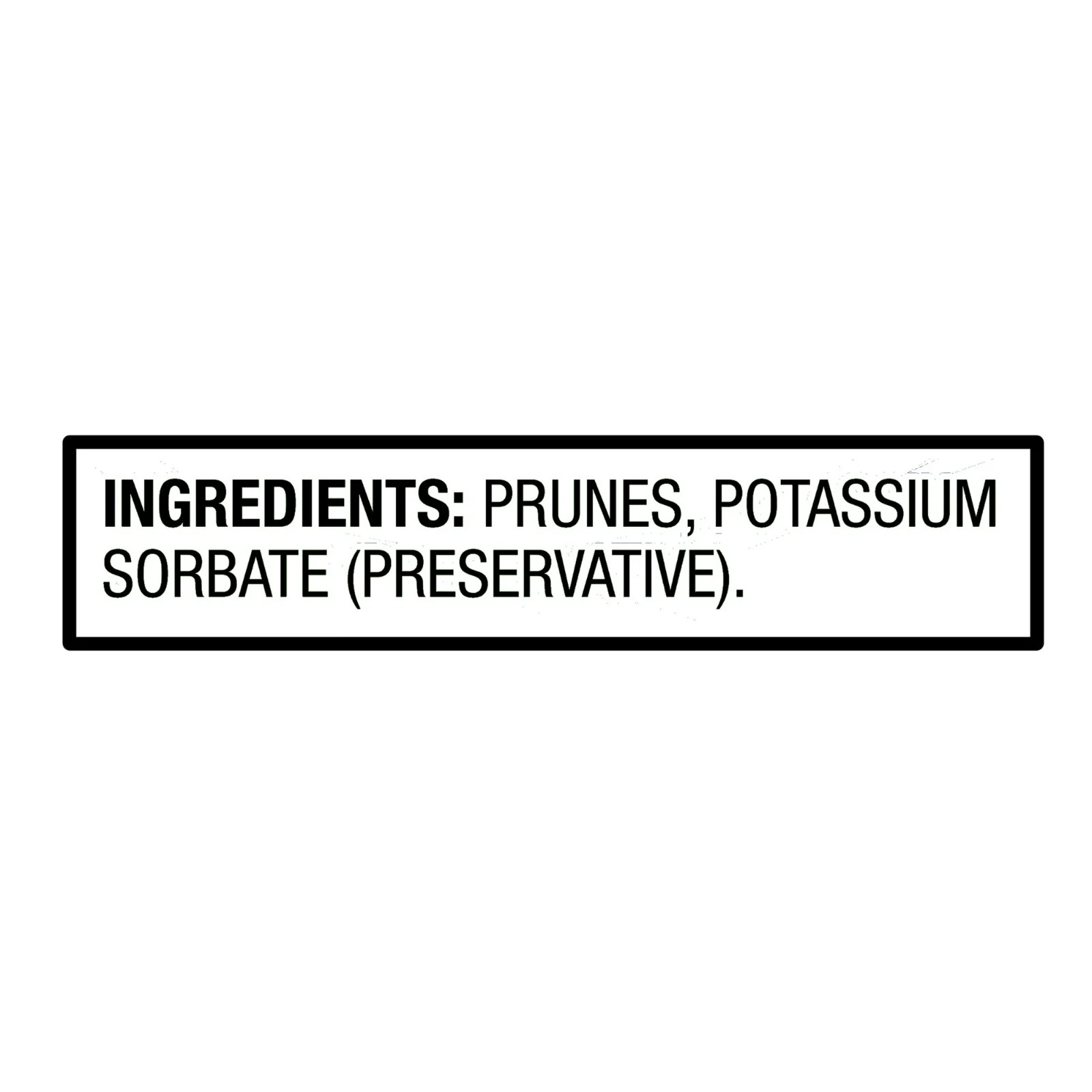 Great Value Unsweetened Pitted Prunes Canister, 16 oz