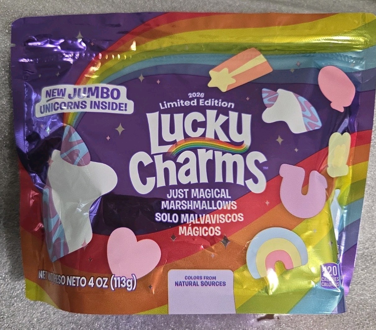 Lucky Charms 2026 Just Magical Marshmallows Limited Edition with Jumbo Unicorns