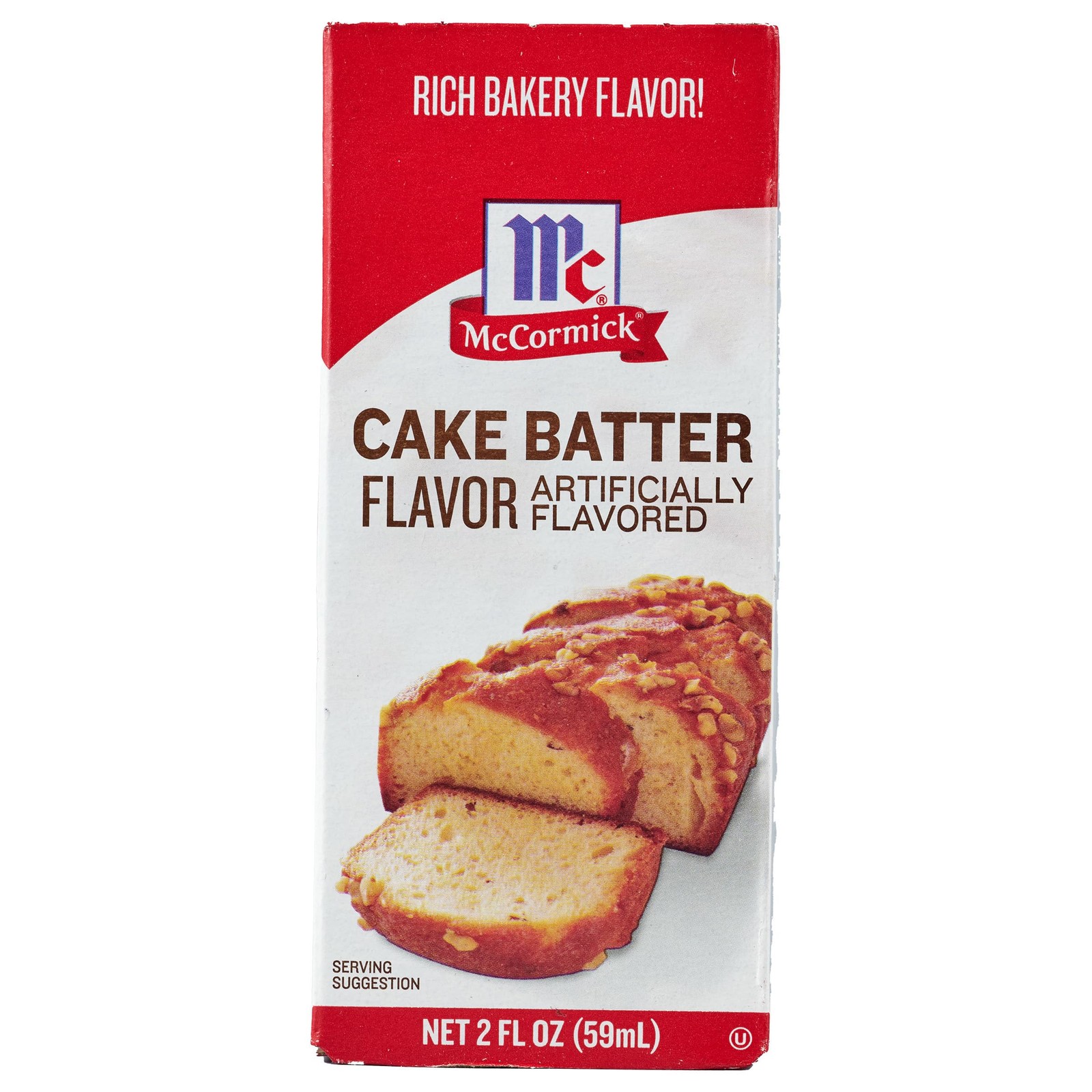 McCormick Cake Batter Flavor, 2 fl oz 2 Fl Oz (Pack of 1)