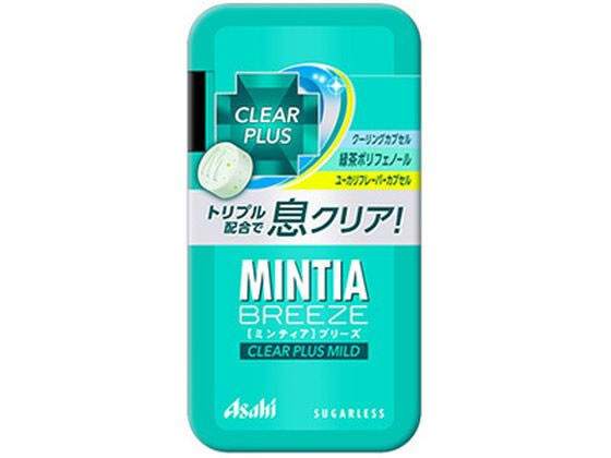 Asahi Mintia Breeze Clear Plus Mild sugarless 30 tablets from JapanJapanese Food