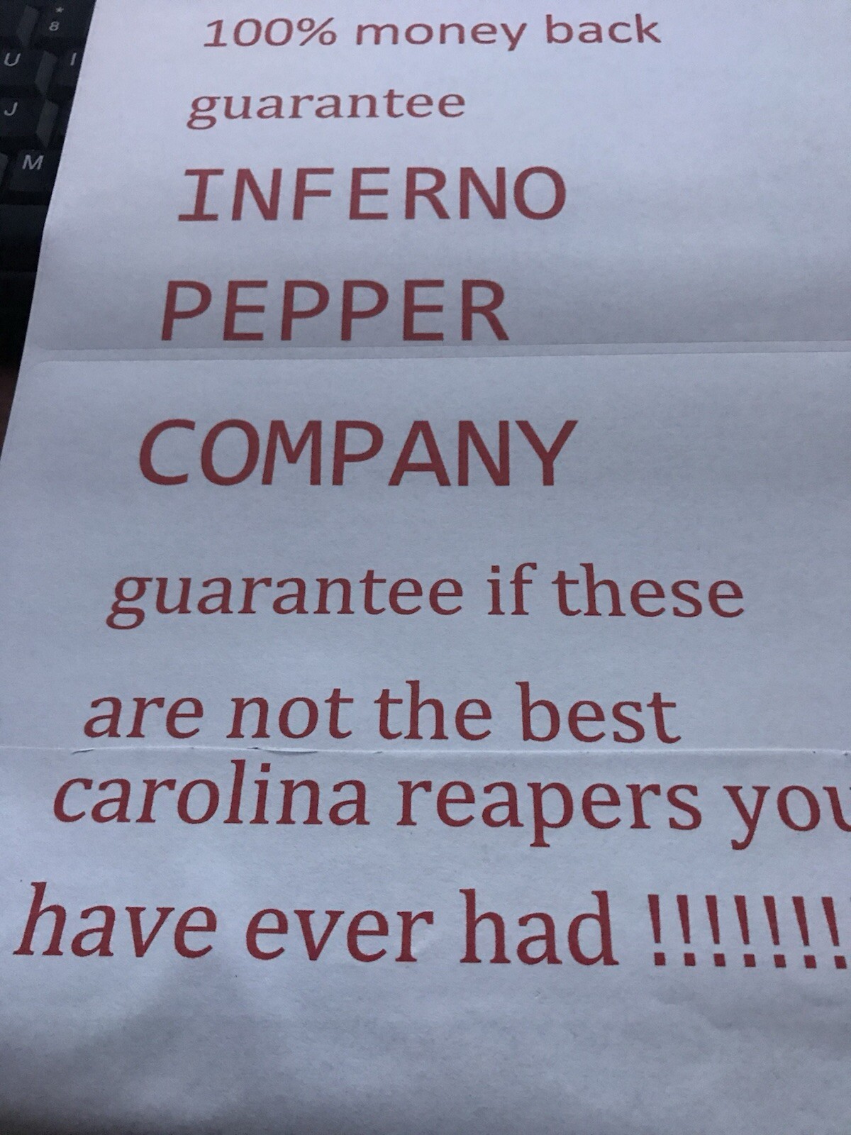 65 Carolina Reaper X Dried Whole Pepper Pods World’s Hottest Is Now 33% Hotter!