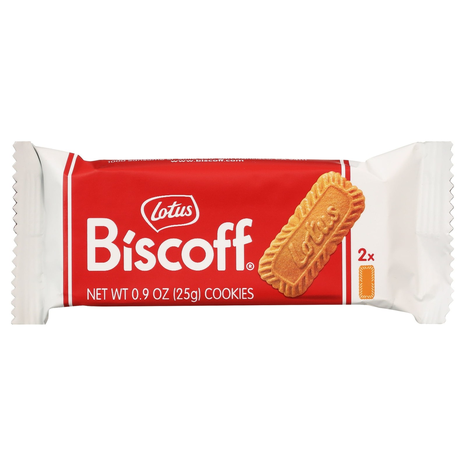 Lotus Biscoff Cookies, 17.6 Oz, Dispenser Box (20 sleeves of 2 XL cookies) New