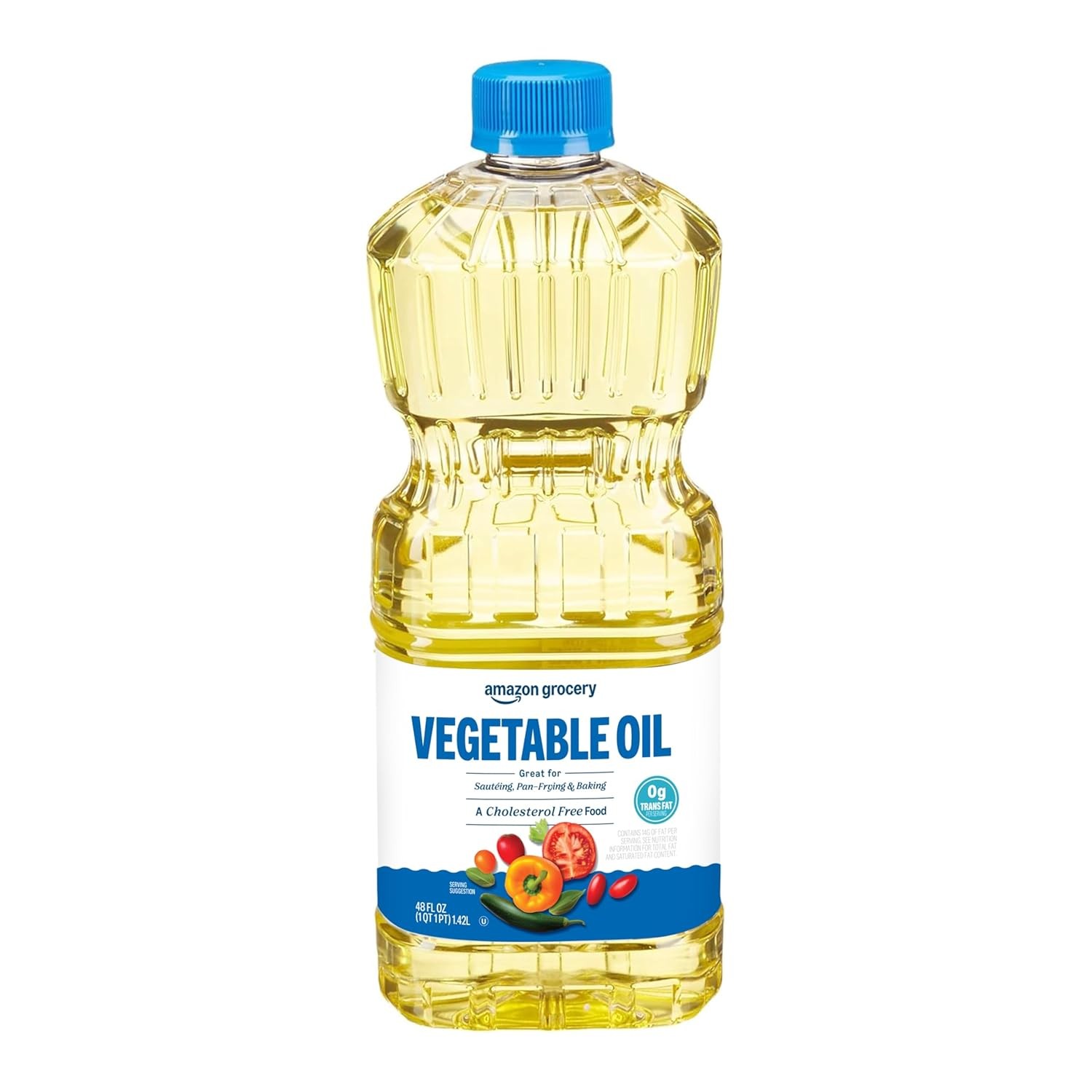 Amazon Grocery, Vegetable Oil, 48 Fl Oz