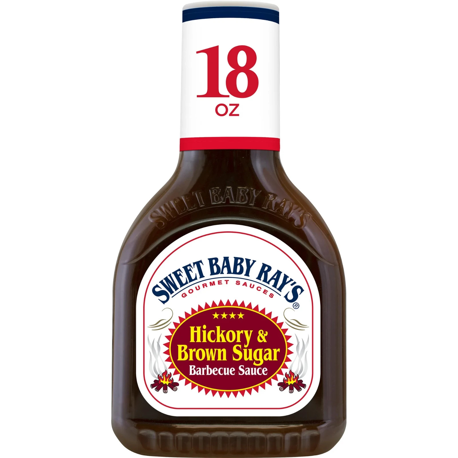 3 Pack Sweet Baby Ray’s BBQ Sauce 18oz Original Honey Hickory Bundle Size 18 oz