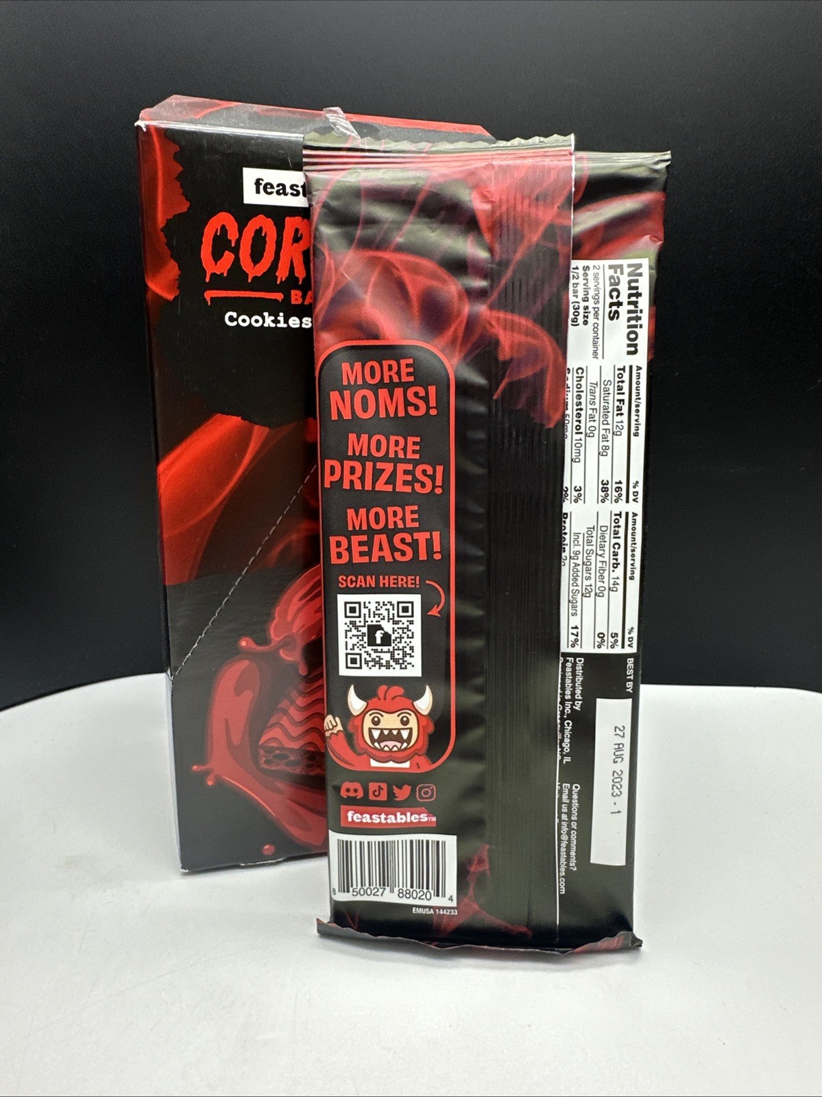 New MrBeast Feastables Corpse Limited Edition Single Bars! Very RARE