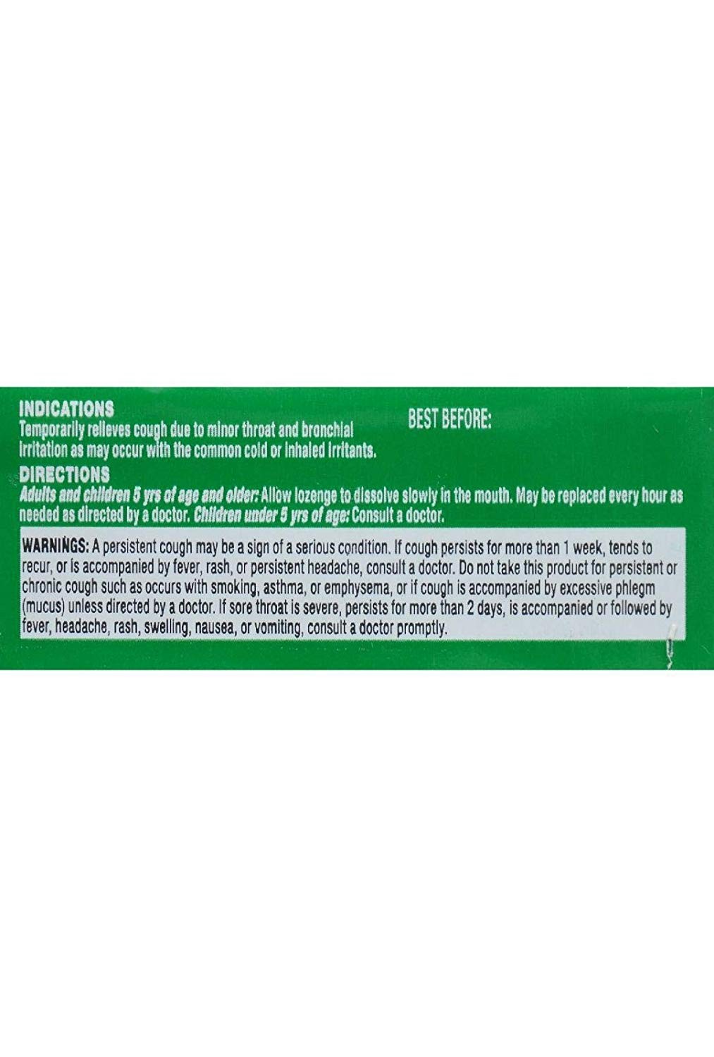Ambrosoli Honees Menthol Eucalyptus Cough Drops, 9 Drop Bars