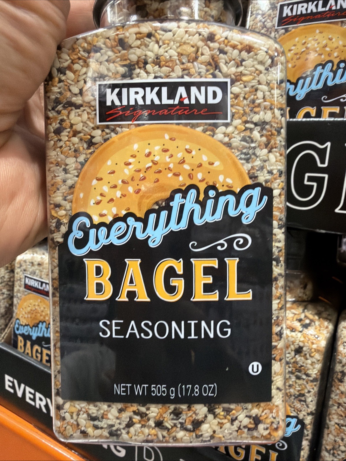 Kirkland Signature Everything Bagel Seasoning 17.8 oz