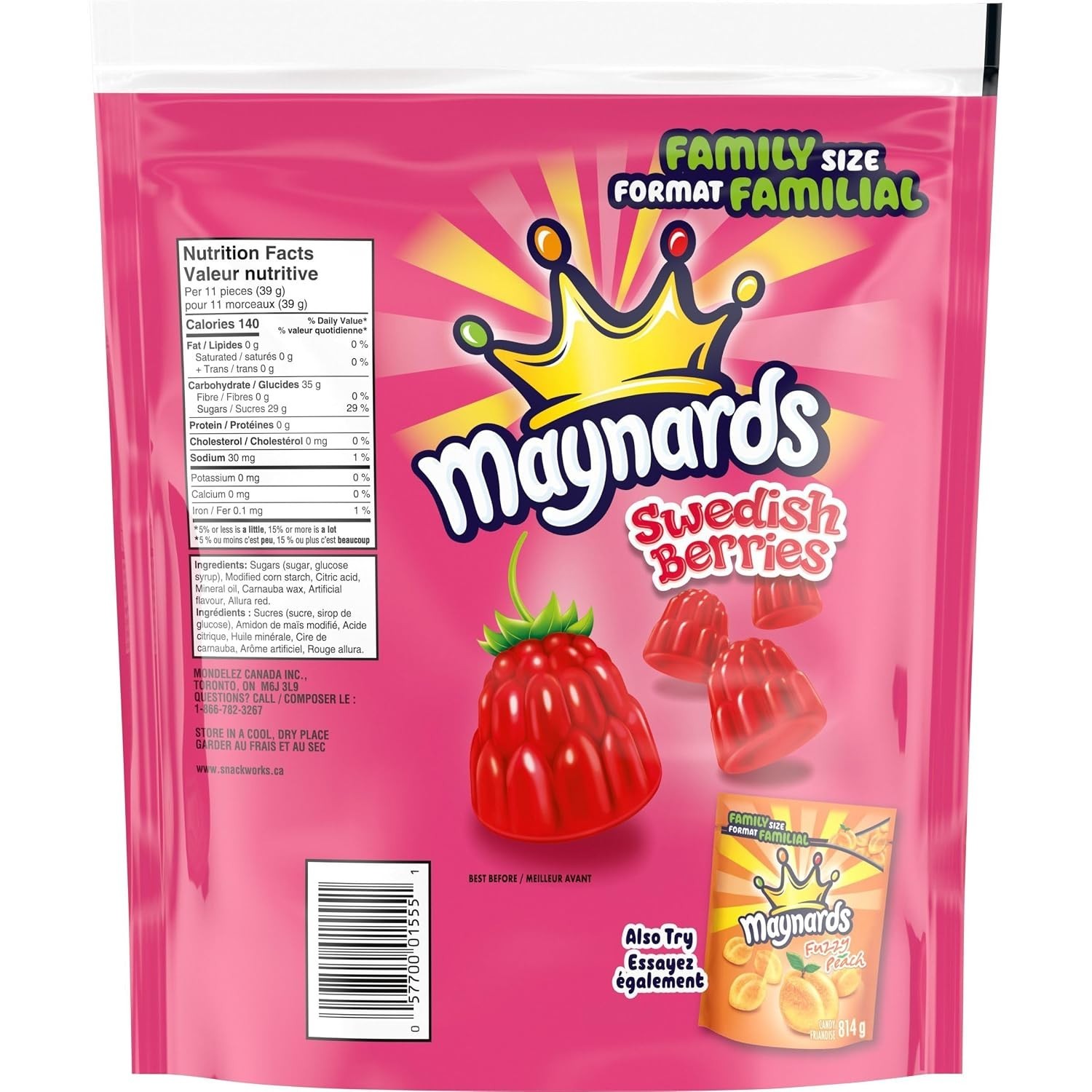 Swedish Berries Candy – Red Berry-Shaped Gummies for Every Occasion