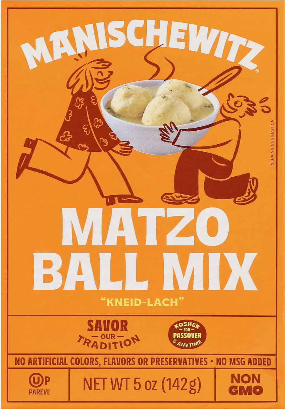 Lot of 3: Manischewitz Matzo Ball Mix, Low Sodium, 5 Ounce Ea. BB Aug 2026