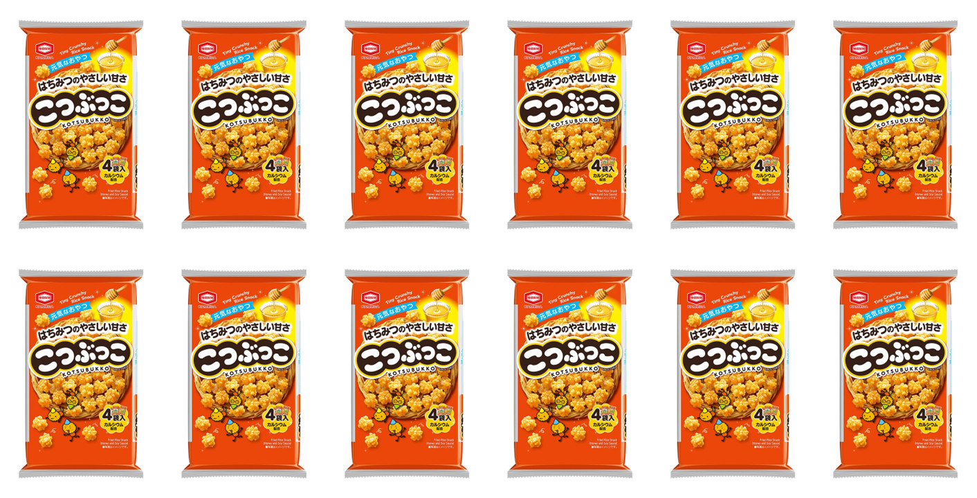 Japan Rice Cracker Kameda Seika Kotsubukko Rice Crackers 100g × 12 bags