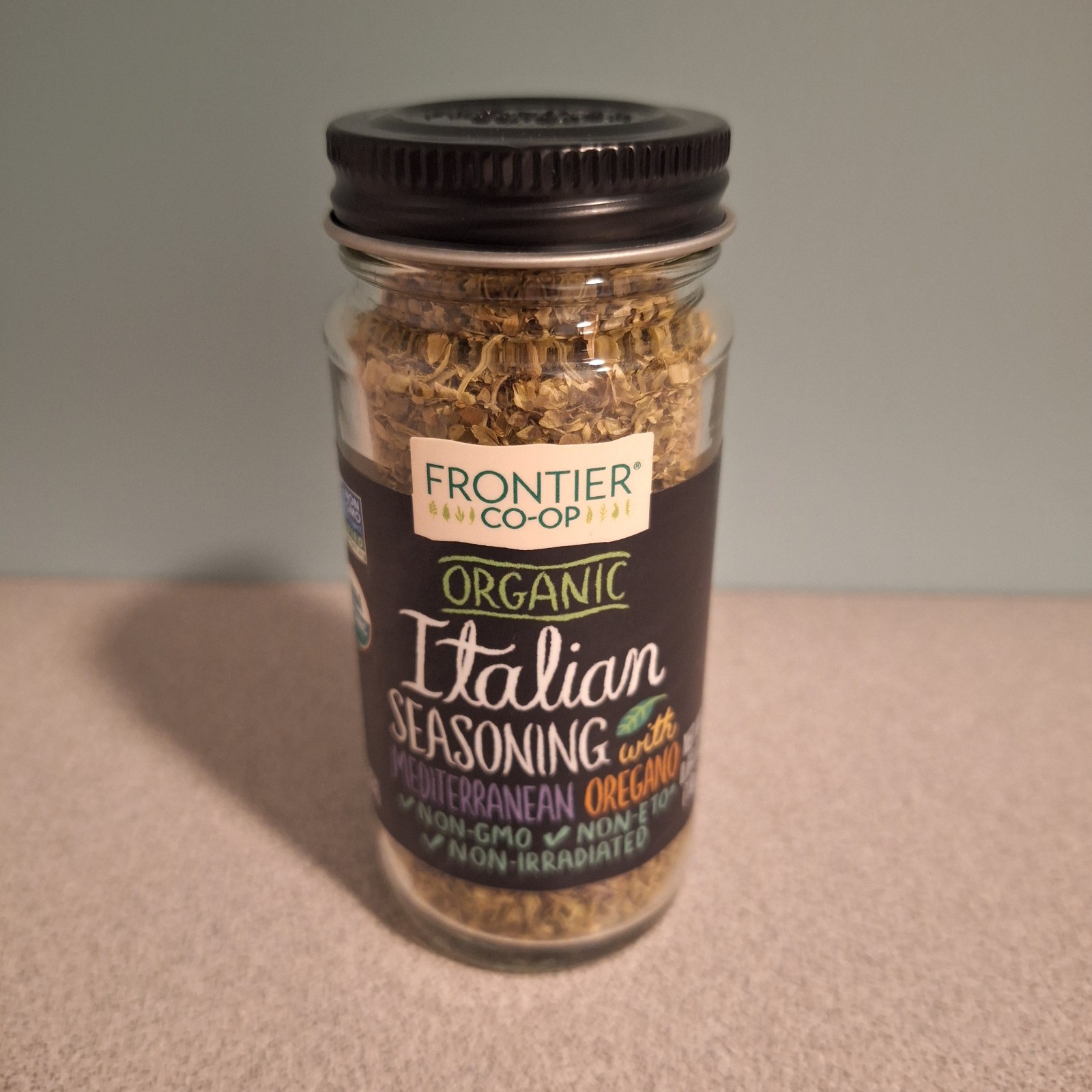 Frontier Co-Op ITALIAN SEASONING Spice Blend Mix 0.64 Oz 3/2027 NEW Organic