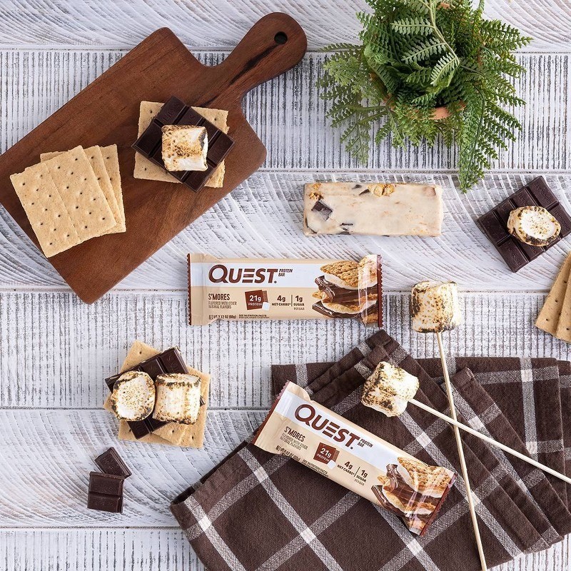 Quest Nutrition S’mores Whey Protein Bars