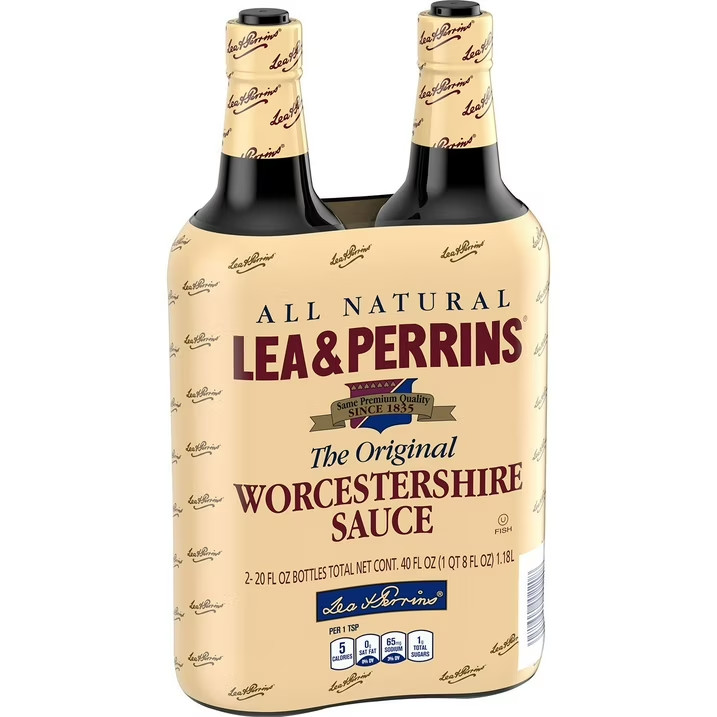 Lea & Perrins Worcestershire Sauce, 2-Pack (20 fl oz each), 40 fl oz Total
